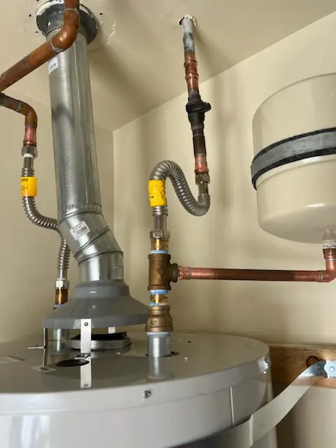 Water heater installation and plumbing repair in Woodbridge